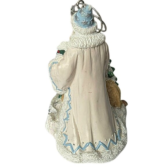 Vintage Santa Lion Lamb Ornament Father Christmas Peace San Francisco Music Box - Picture 6 of 14